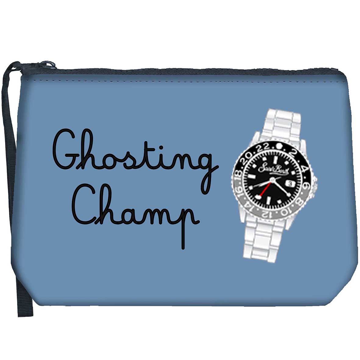 MC2 SAINT BARTH Pochette ALINE W-Ghosting Dusty Blue