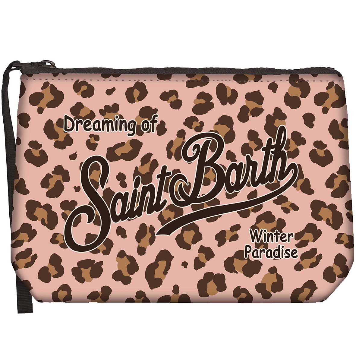 MC2 SAINT BARTH Pochette ALINE W-Leopardy Rosa