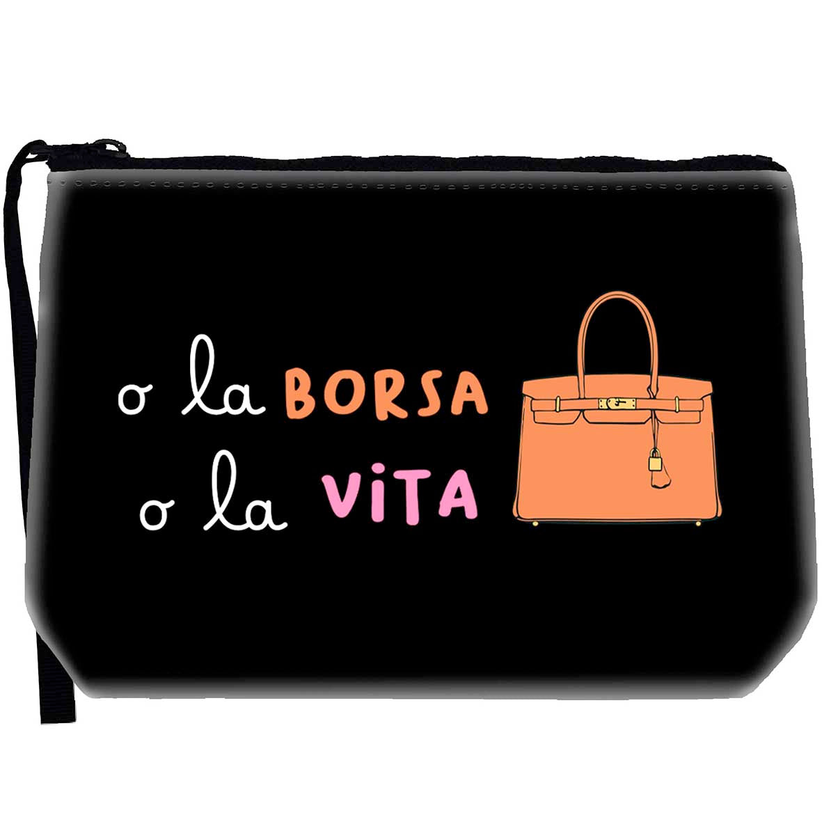 MC2 SAINT BARTH Pochette ALINE W-Borsa Vita Nero