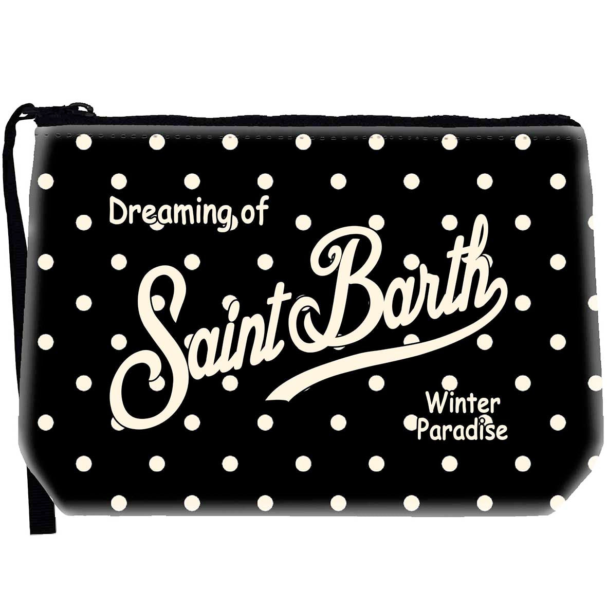 MC2 SAINT BARTH Pochette ALINE W-Pois Nero