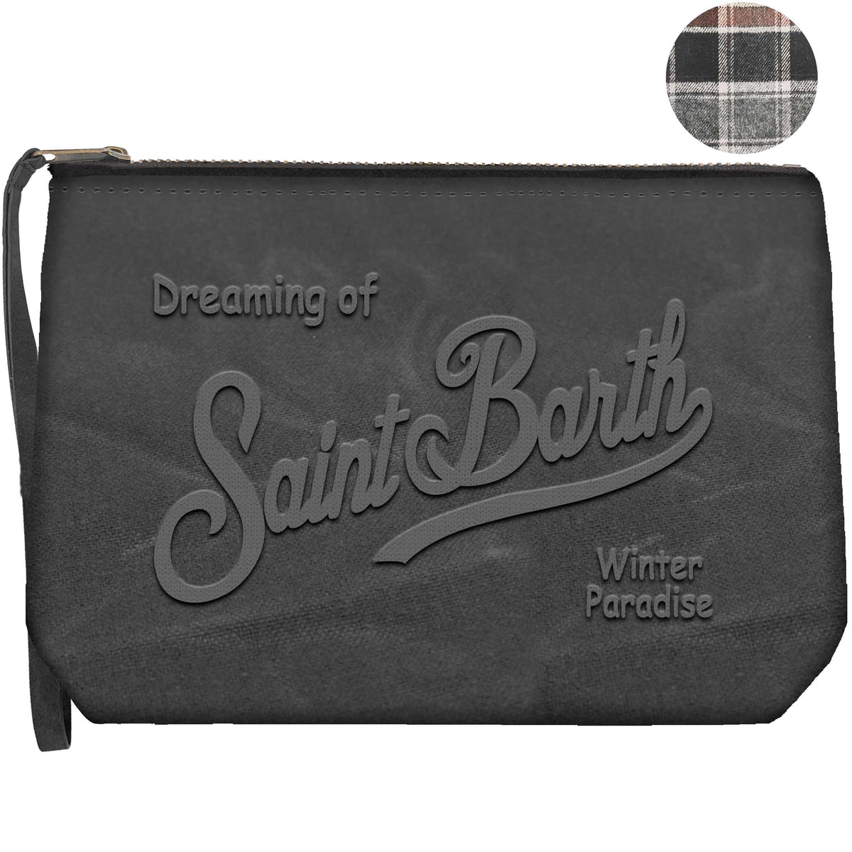 MC2 SAINT BARTH Pochette ALINE WAX-Nero