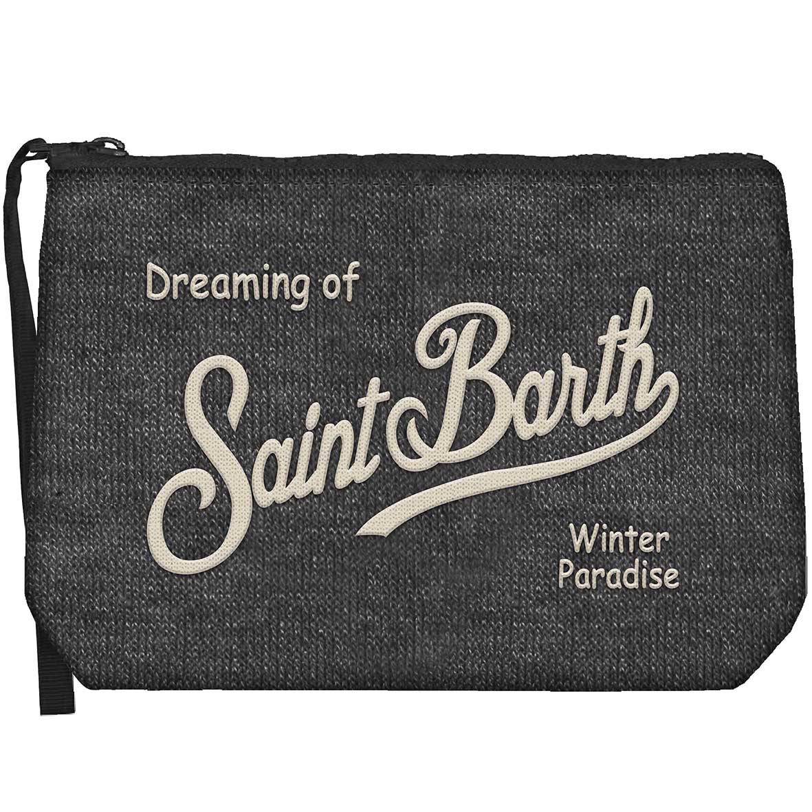 MC2 SAINT BARTH Pochette ALINE WOOL-Nero