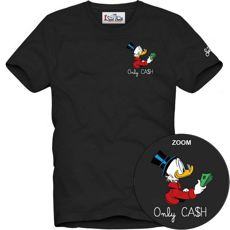 MC2 SAINT BARTH T-Shirt Uomo ARNOTT-Scrooge Nero
