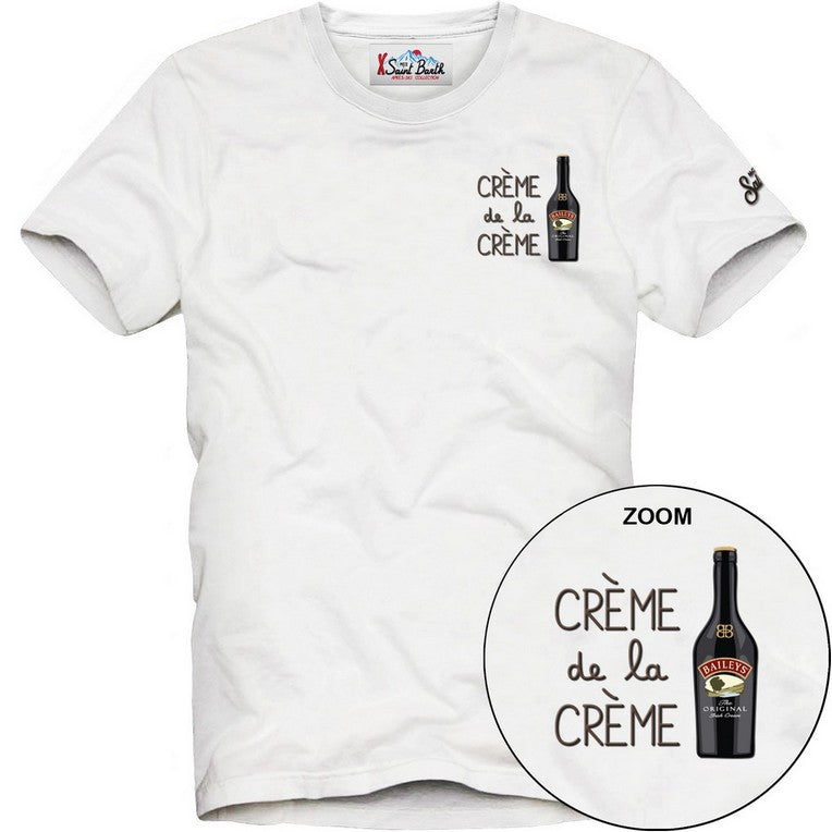 MC2 SAINT BARTH T-Shirt Uomo ARNOTT-Baileys Panna