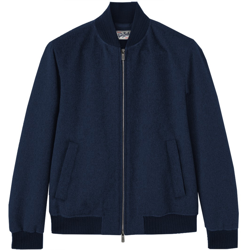 MC2 SAINT BARTH Giacca Uomo CAMDEN WOOL-Navy
