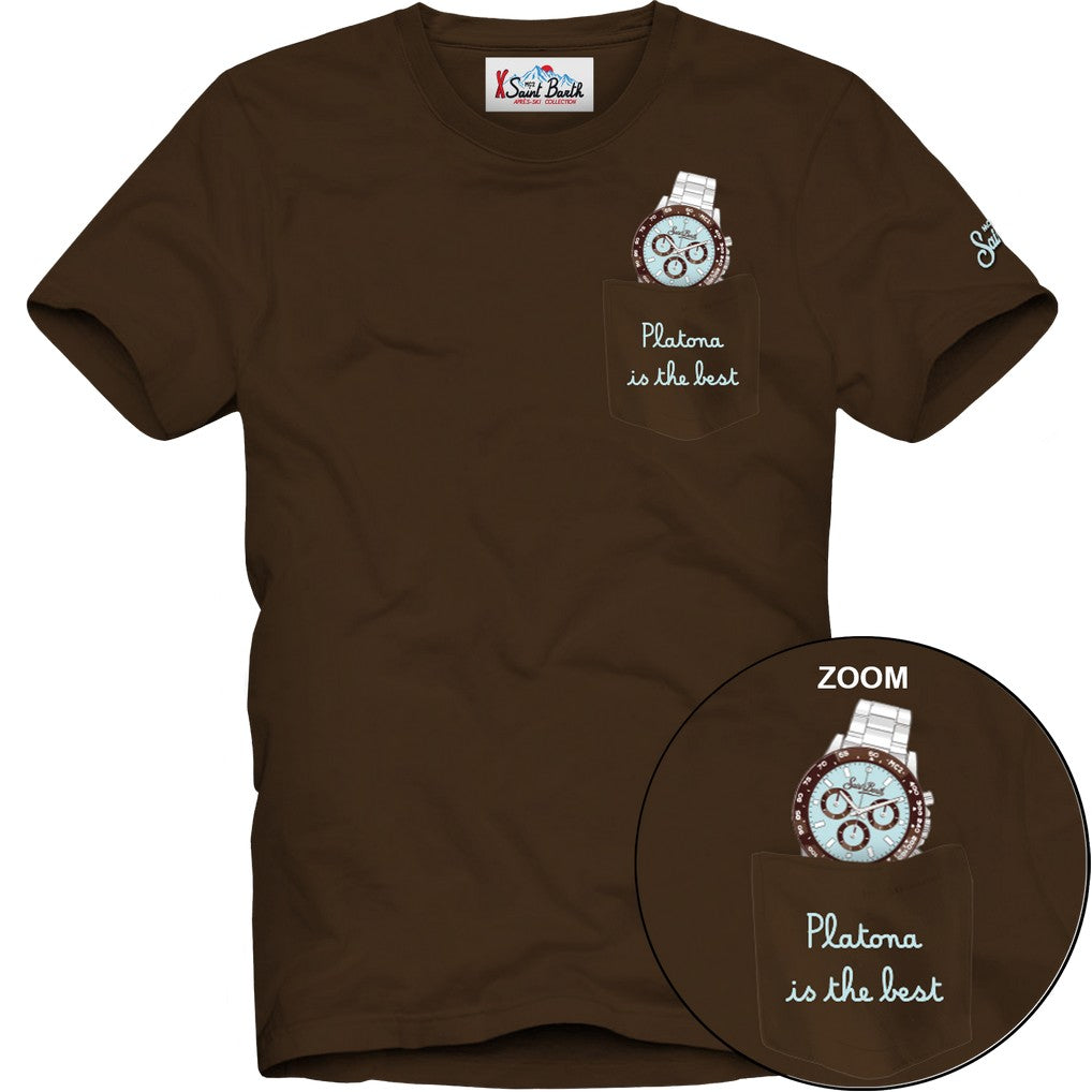 MC2 SAINT BARTH T-Shirt Uomo CONNOR-Best Marrone