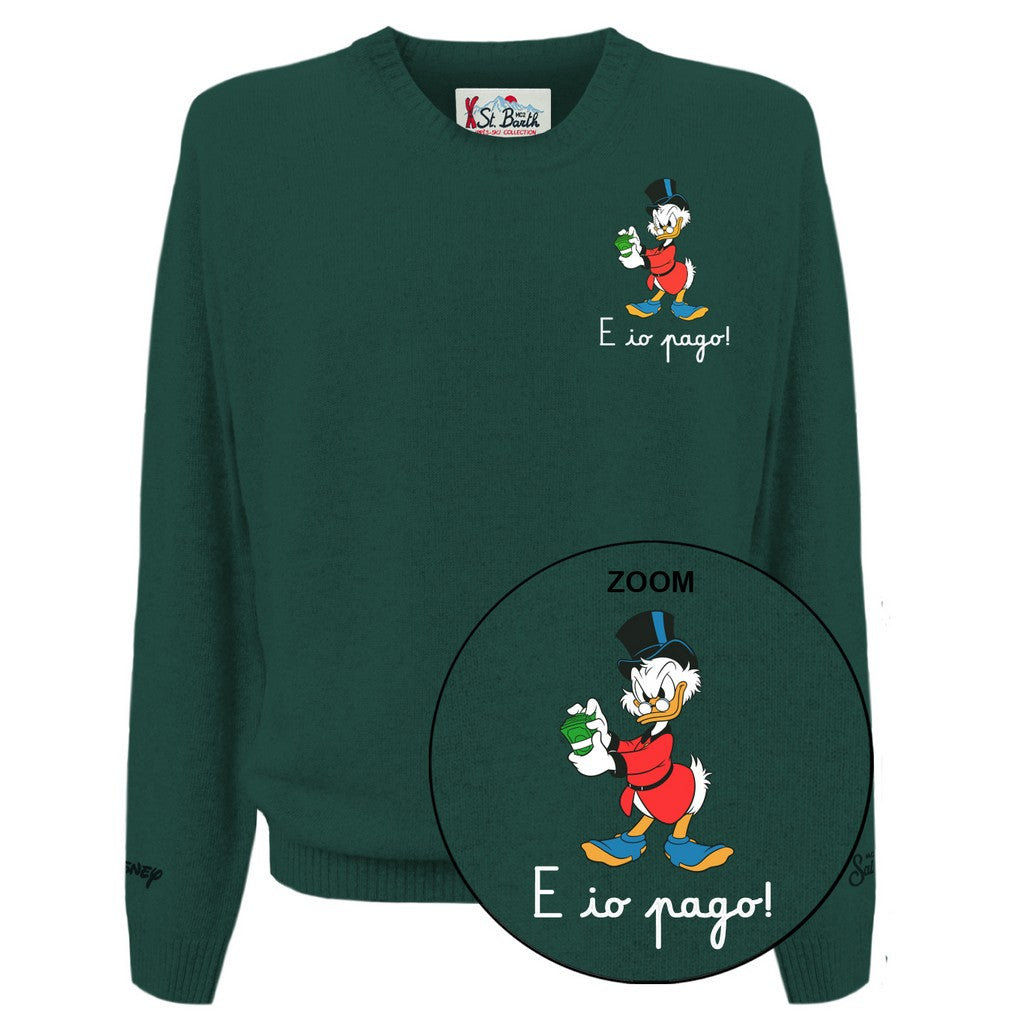 MC2 SAINT BARTH Maglione Uomo HERON LIGHT EMBRY-Scrooge British Green