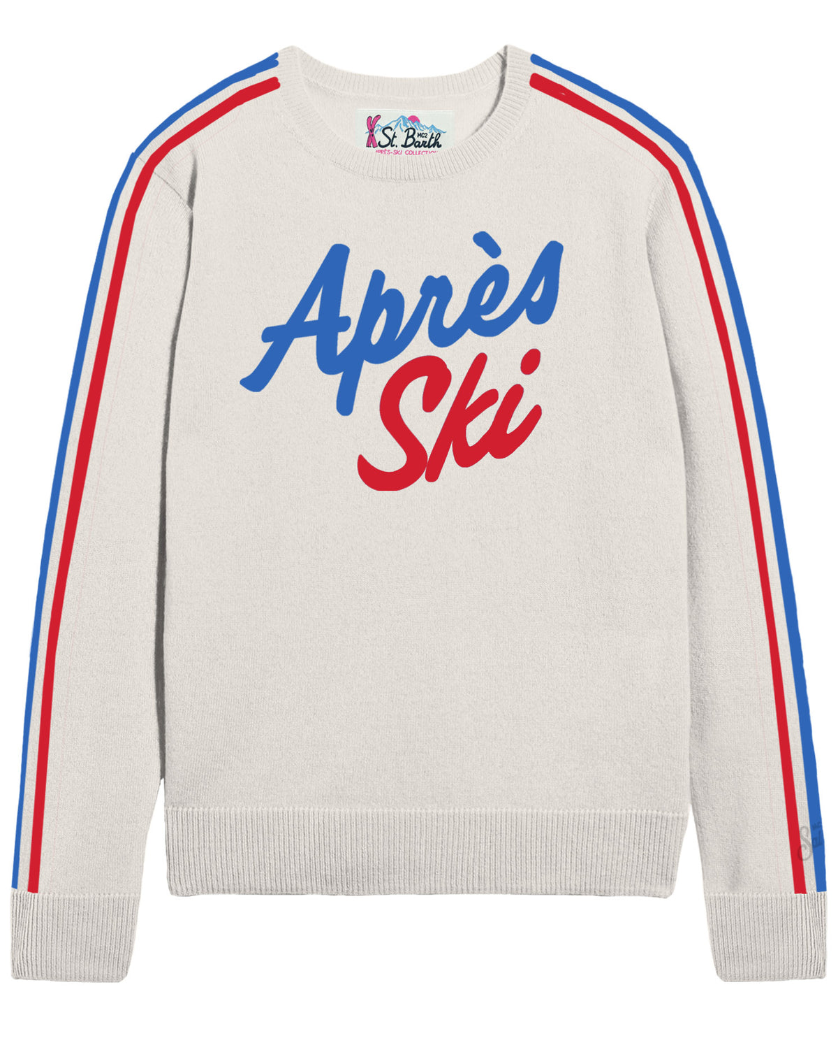 MC2 SAINT BARTH Maglione Donna NEW QUEEN-Ski Panna