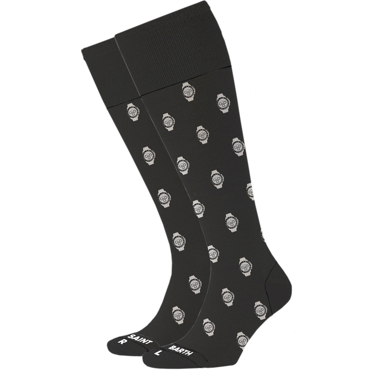 MC2 SAINT BARTH Calzini Uomo SOX N-Watch Nero