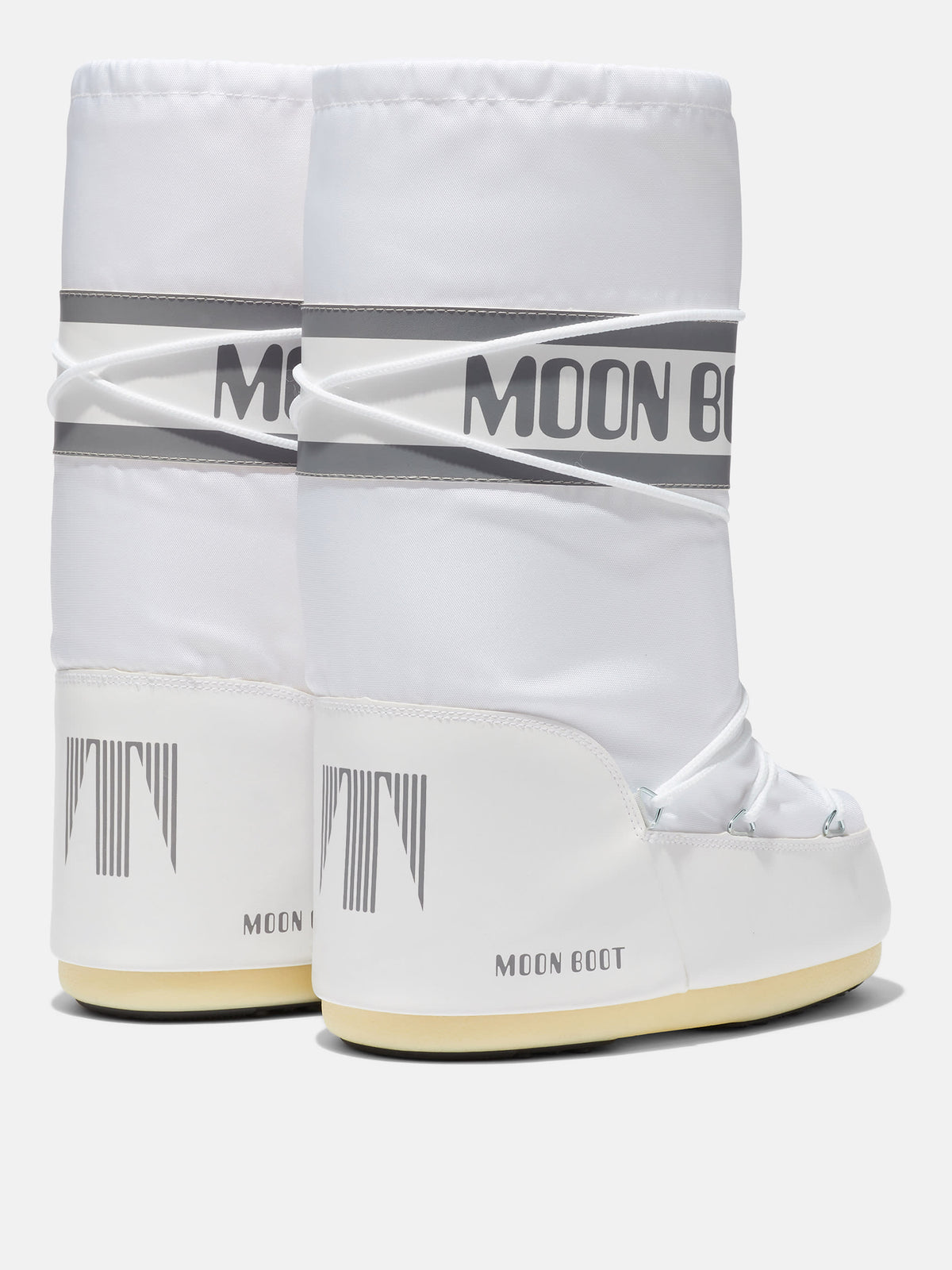 MOON BOOT Stivale Donna ICON NYLON-White