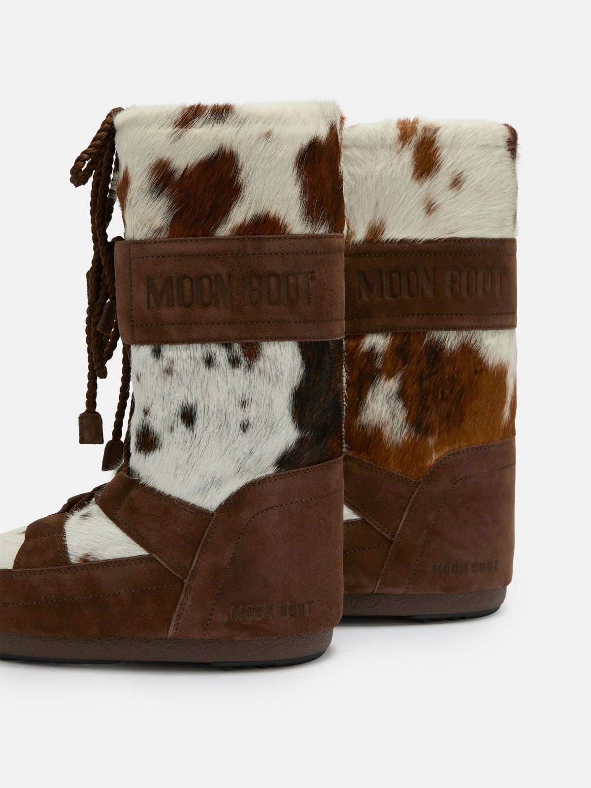 MOON BOOT Stivale Donna ICON ARCHIVE 1985 COW-White/Cocoa