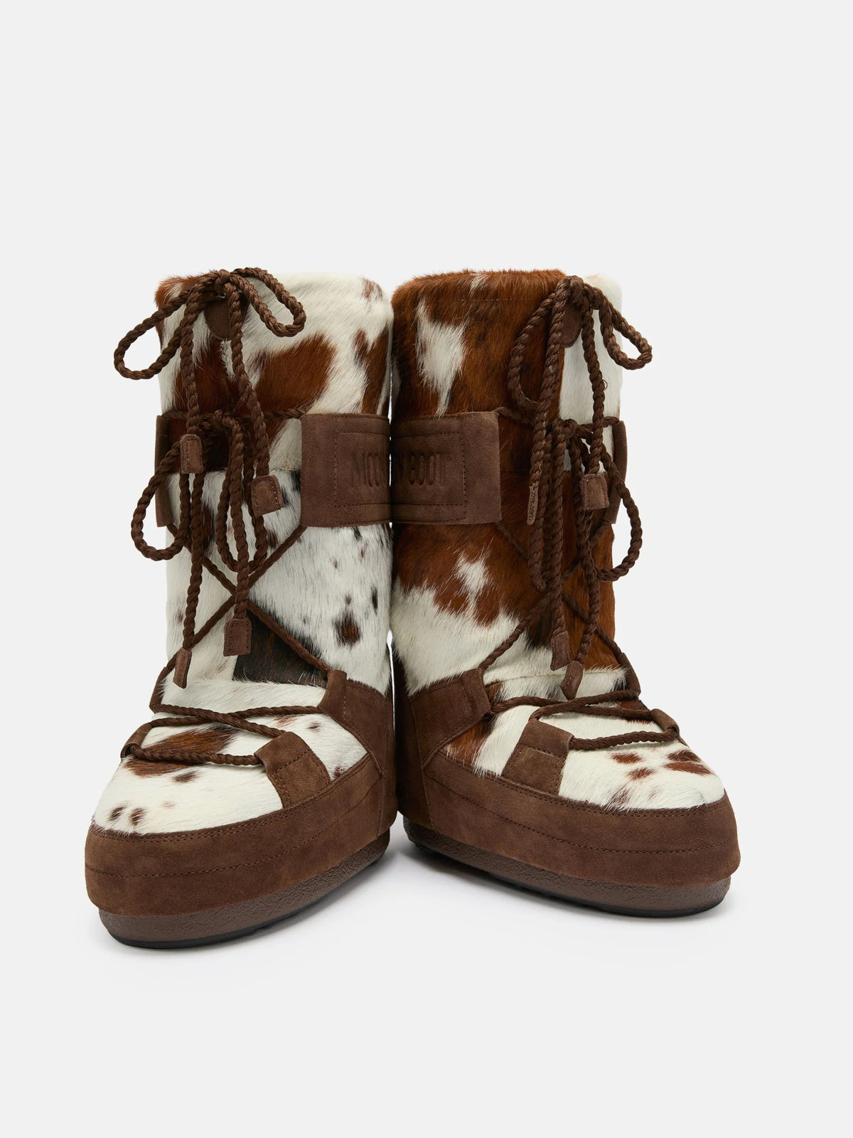 MOON BOOT Stivale Donna ICON ARCHIVE 1985 COW-White/Cocoa