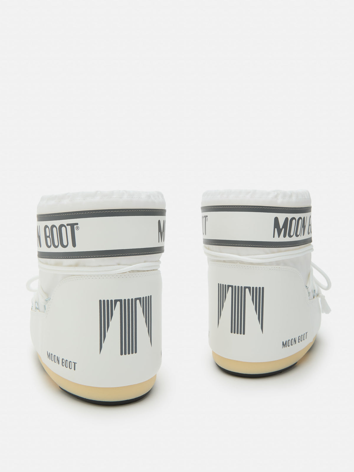 MOON BOOT Stivale Donna ICON LOW NYLON-White Mono
