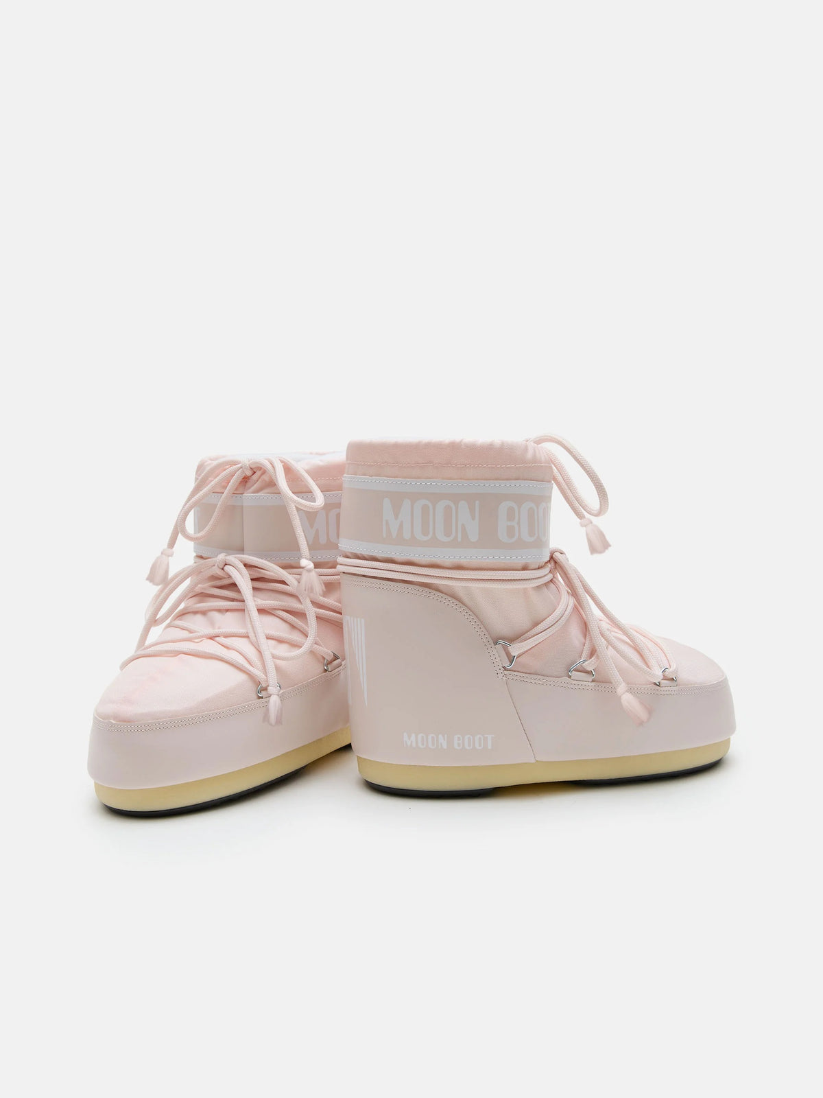 MOON BOOT Stivale Donna ICON LOW NYLON-Dusty Pink