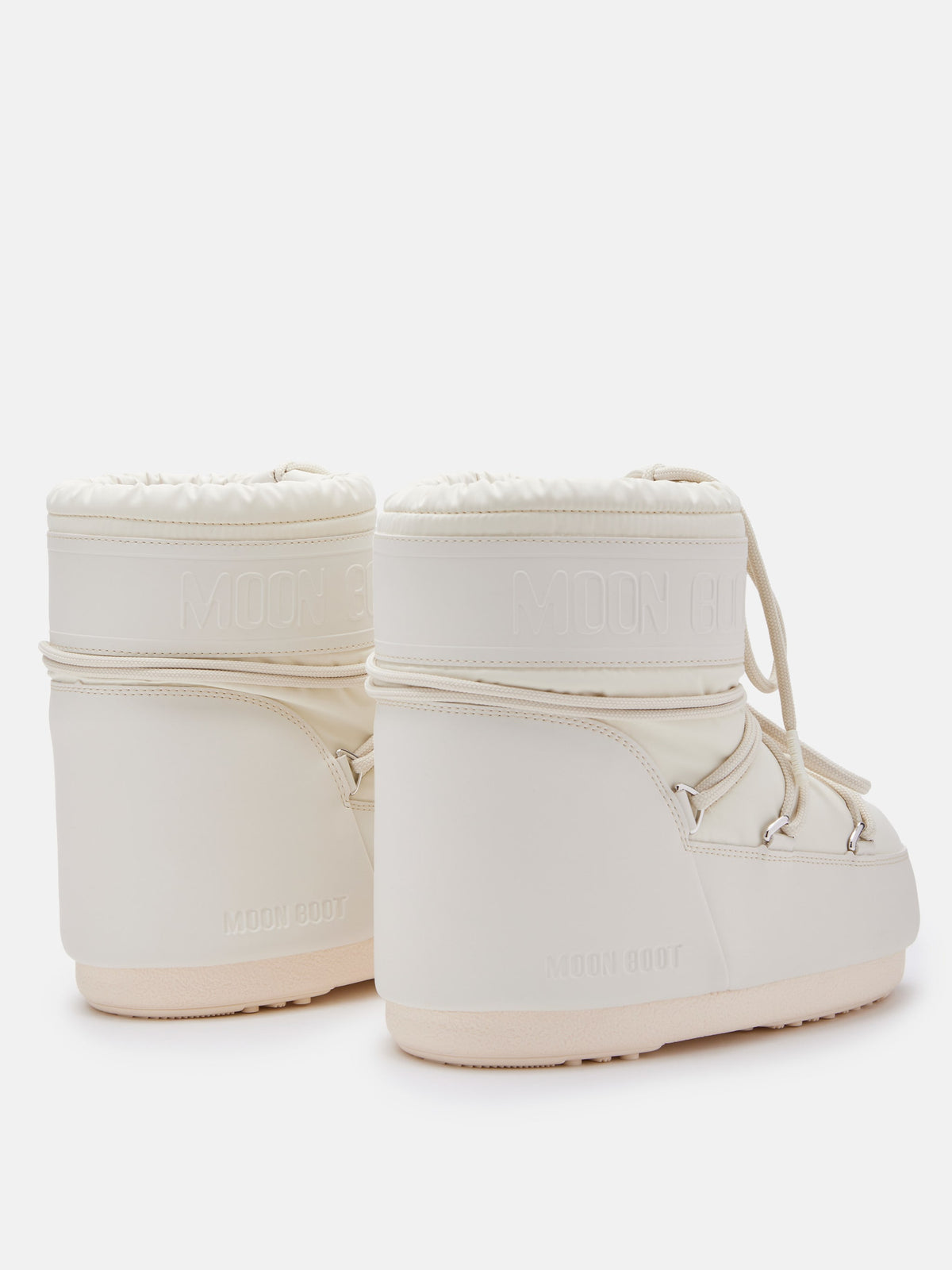 MOON BOOT Stivale Donna ICON LOW RUBBER-Cream