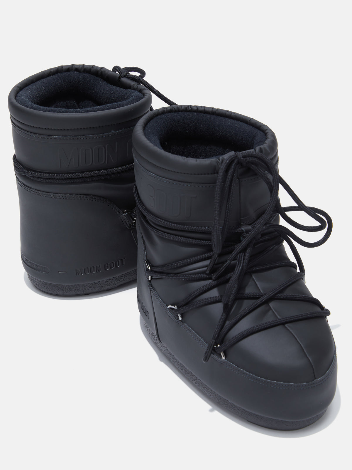 MOON BOOT Stivale Unisex ICON LOW RUBBER-Black