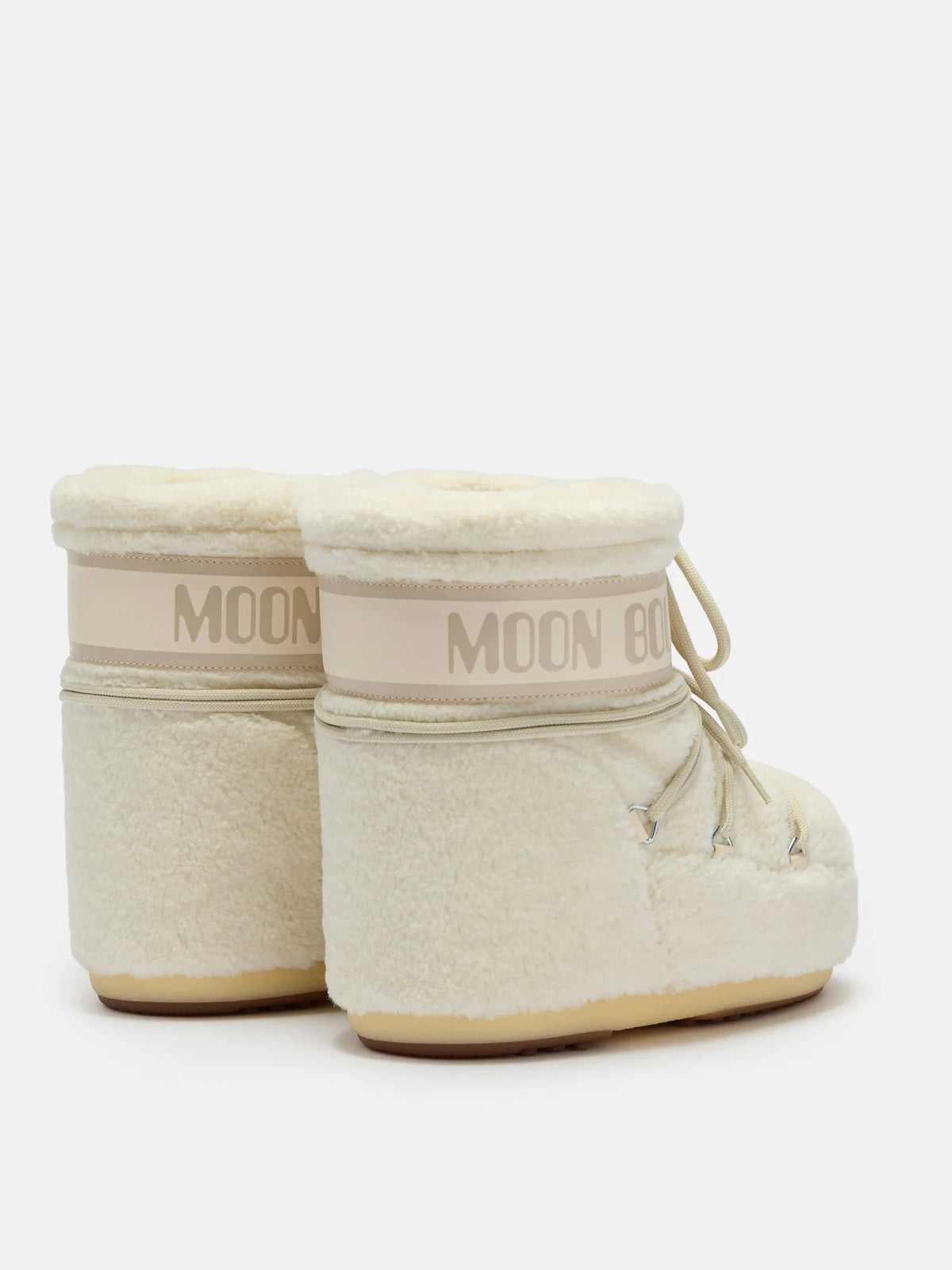 MOON BOOT Stivale Donna ICON LOW FLEECE-Ice
