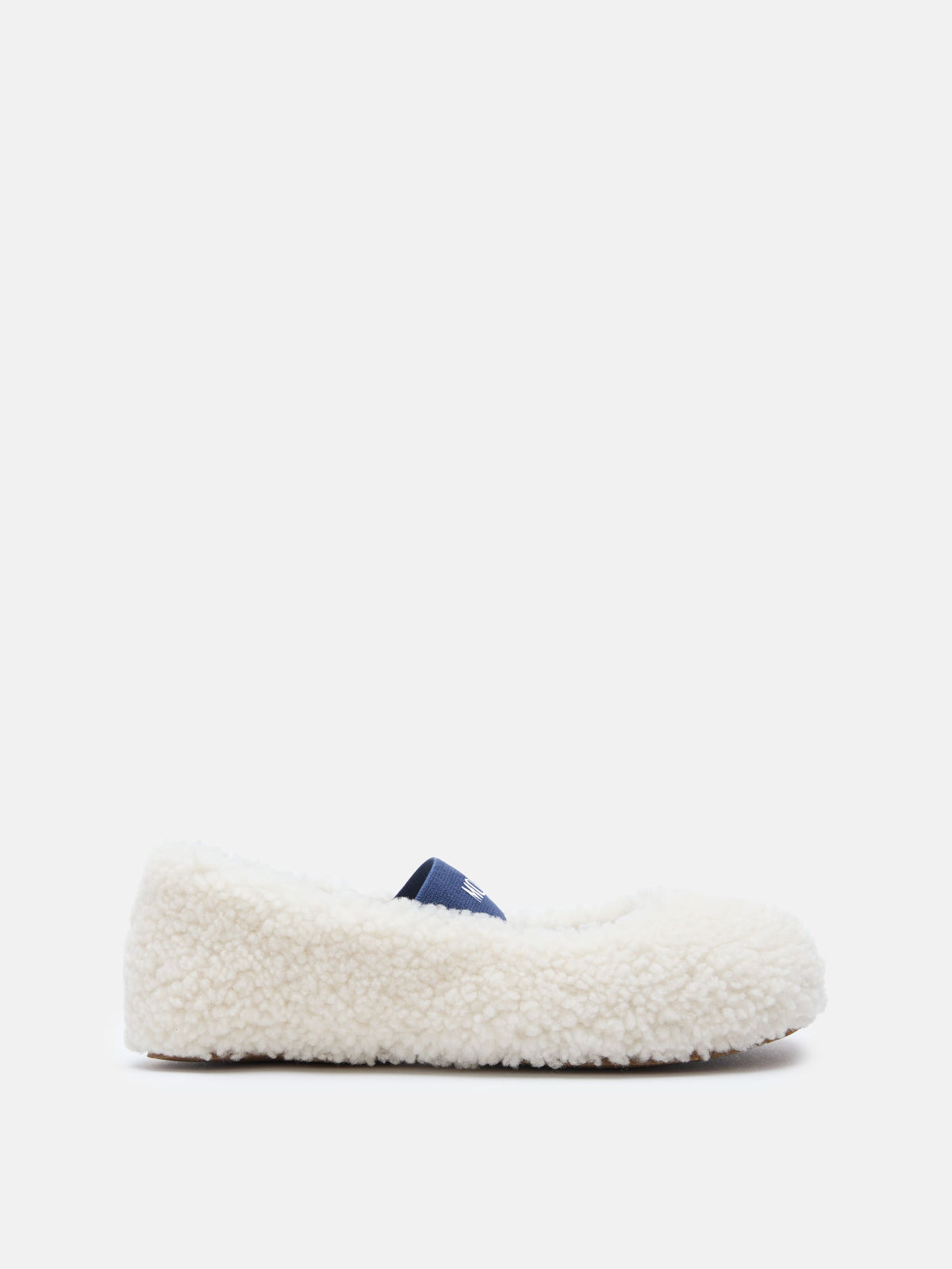 MOON BOOT Ballerina Donna SHEARLING-Ice