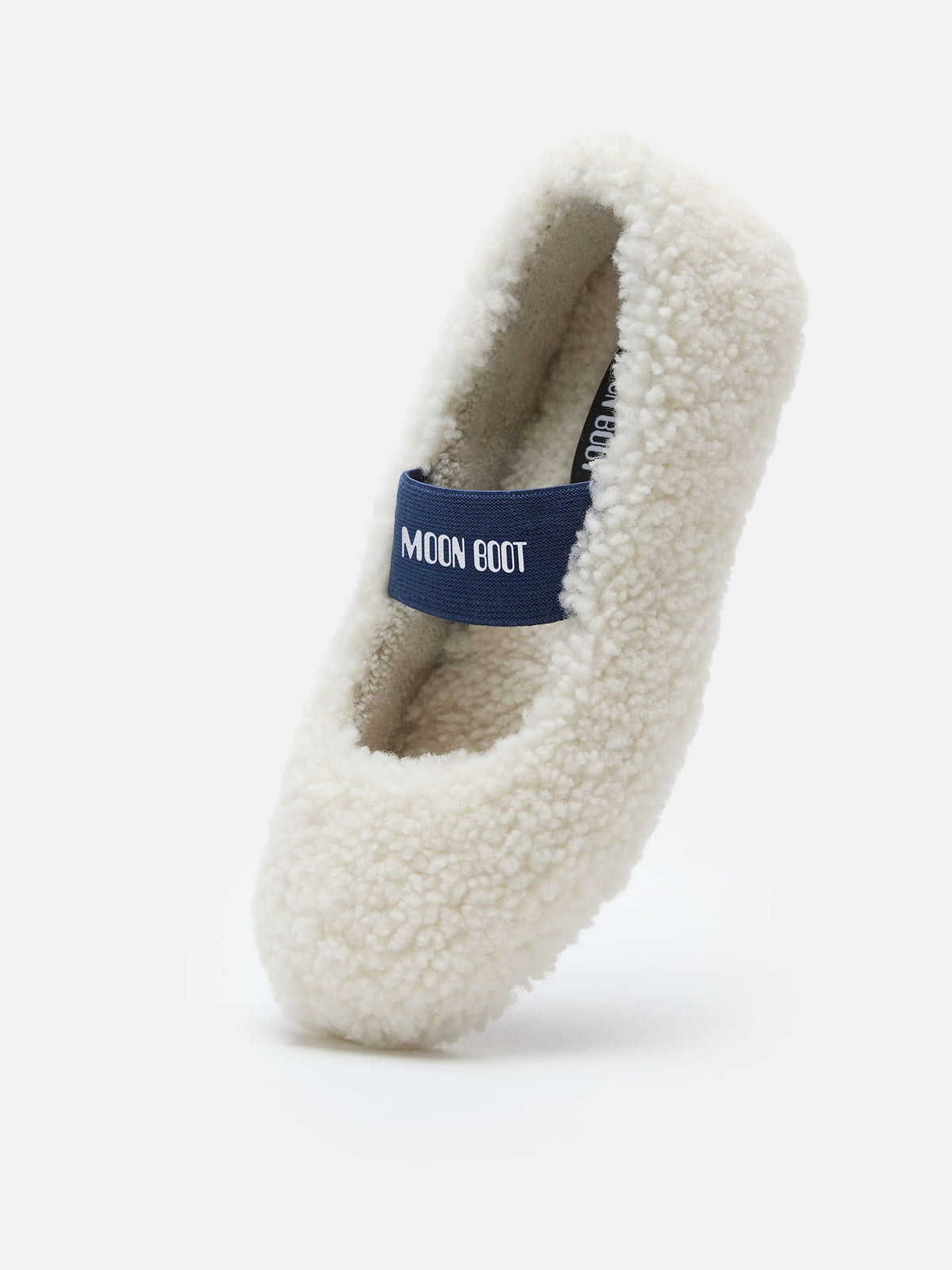 MOON BOOT Ballerina Donna SHEARLING-Ice