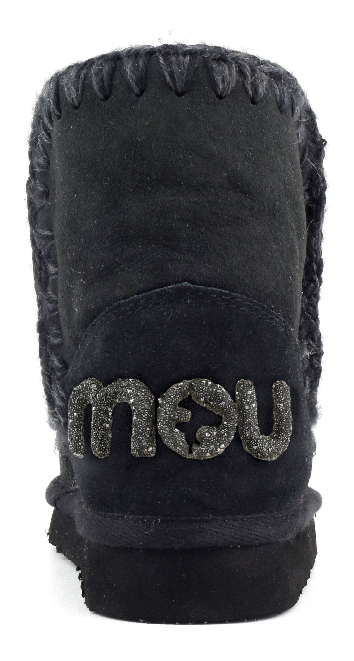 MOU Stivaletto Donna Eskimo 18 Glitter Logo-Black