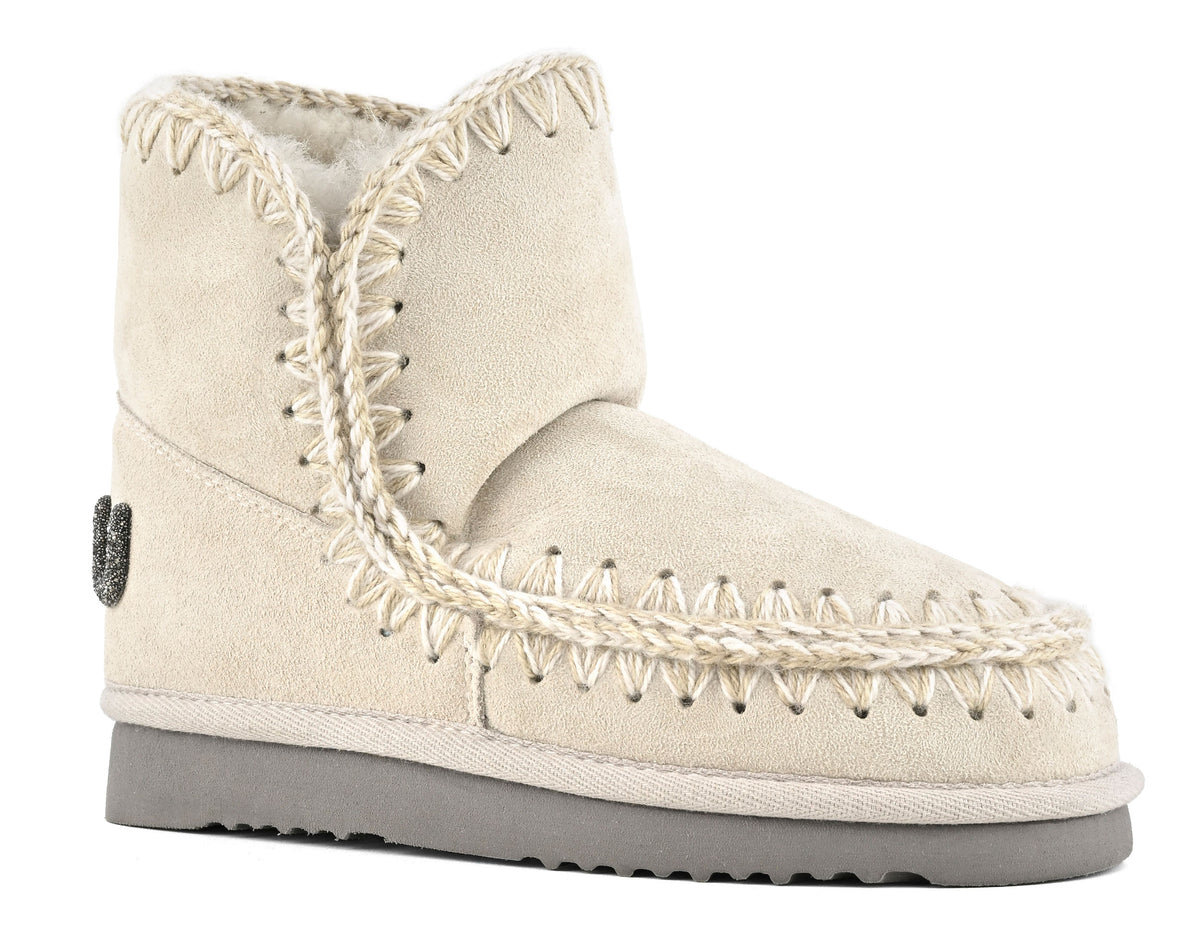 MOU Stivaletto Donna Eskimo 18 Glitter Logo-Chalk