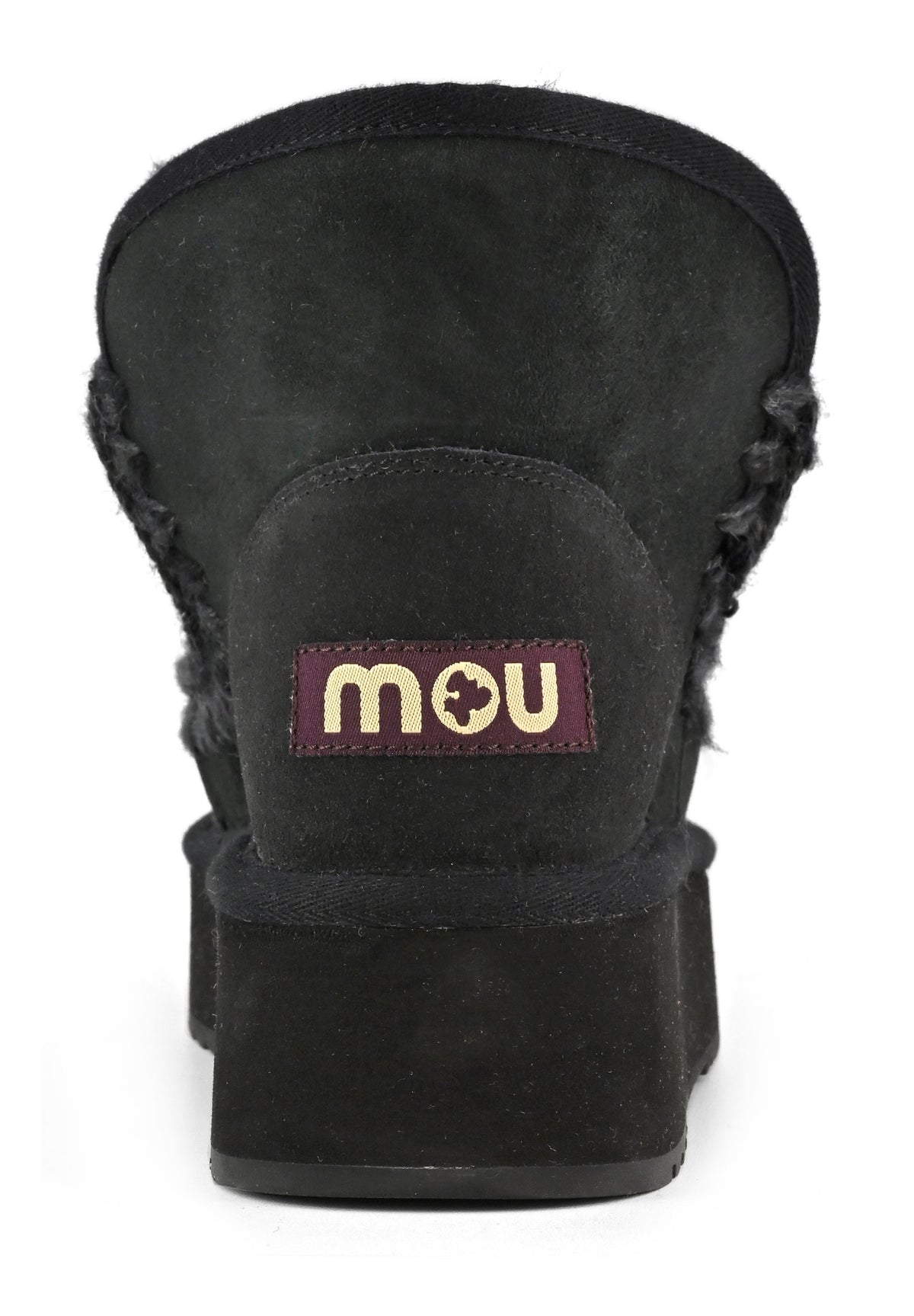 MOU Stivaletto Donna Mini Eskimo Platform Boot-Black