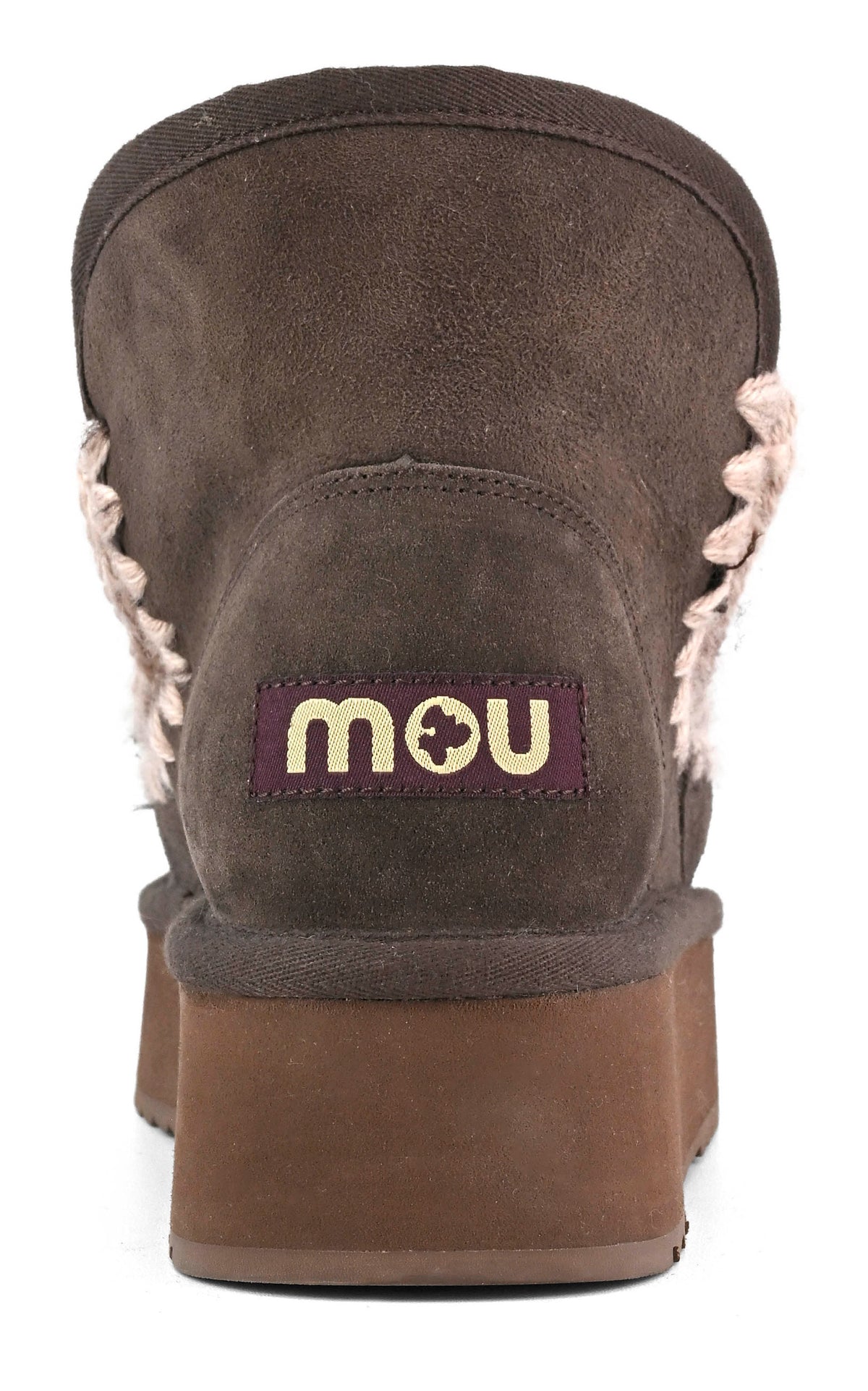 MOU Stivaletto Donna Mini Eskimo Platform Boot-Mocha