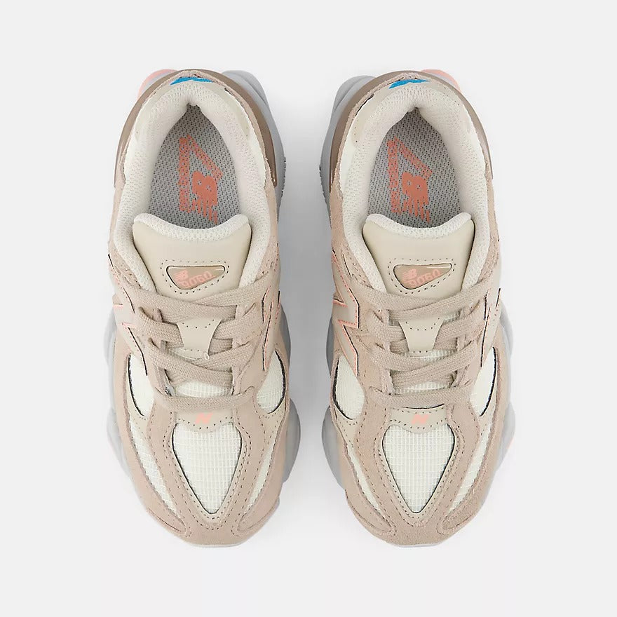 NEW BALANCE Sneaker Unisex Bambino 9060-Mindful Grey/Pink Lemonade