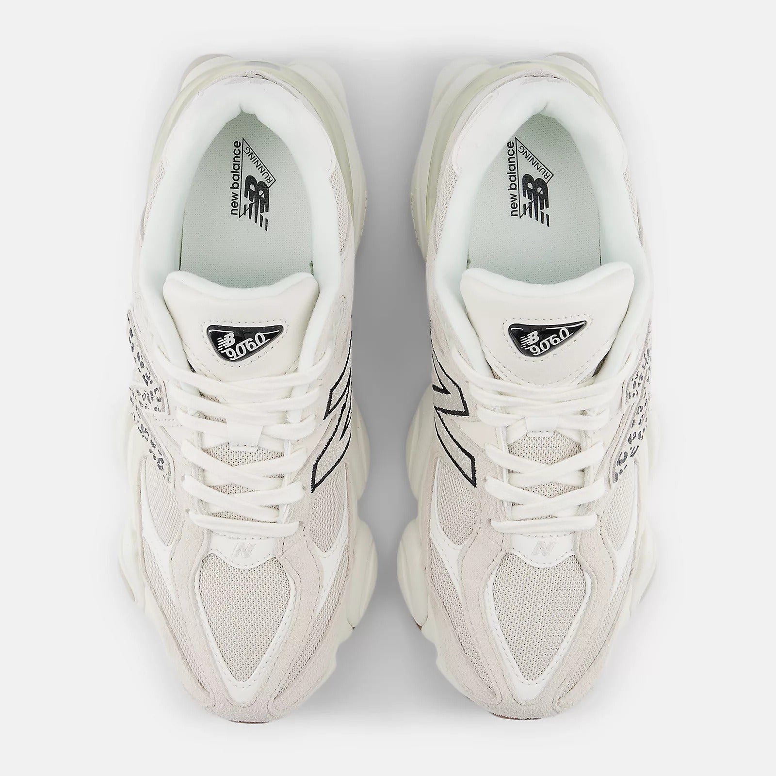 NEW BALANCE Sneaker Unisex 9060-Moonbeam/Sea Salt/Black