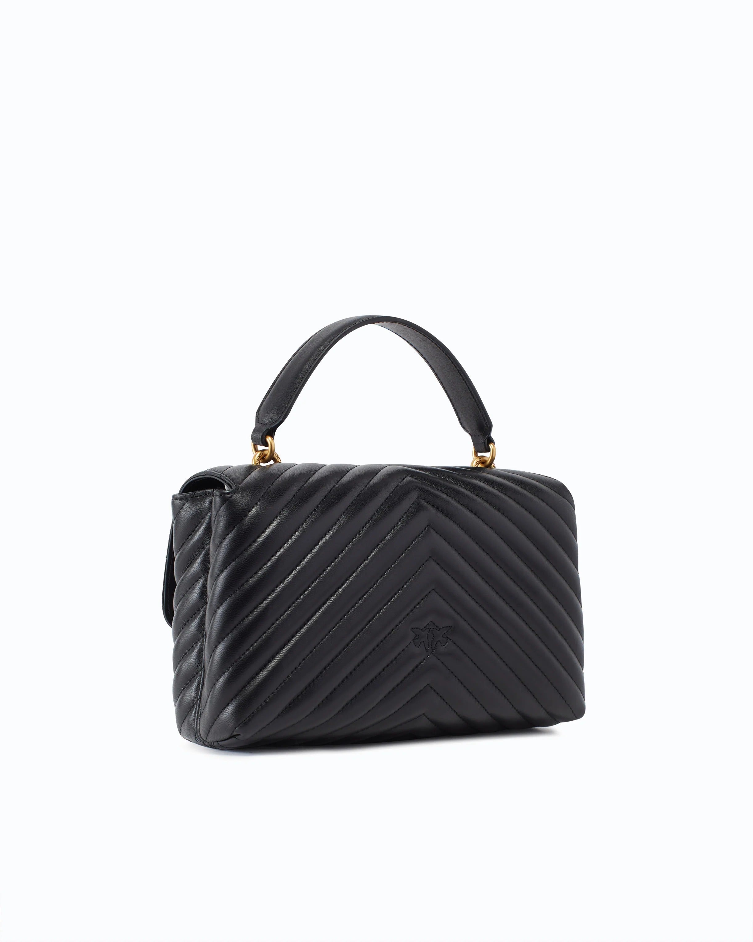 PINKO Borsa LOVE LADY PUFF CLASSIC-Nero/Gold