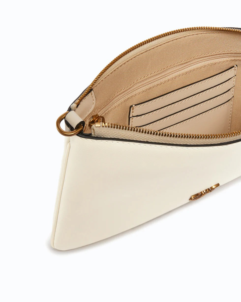 PINKO Borsa FLAT CLASSIC-Bianco/Gold