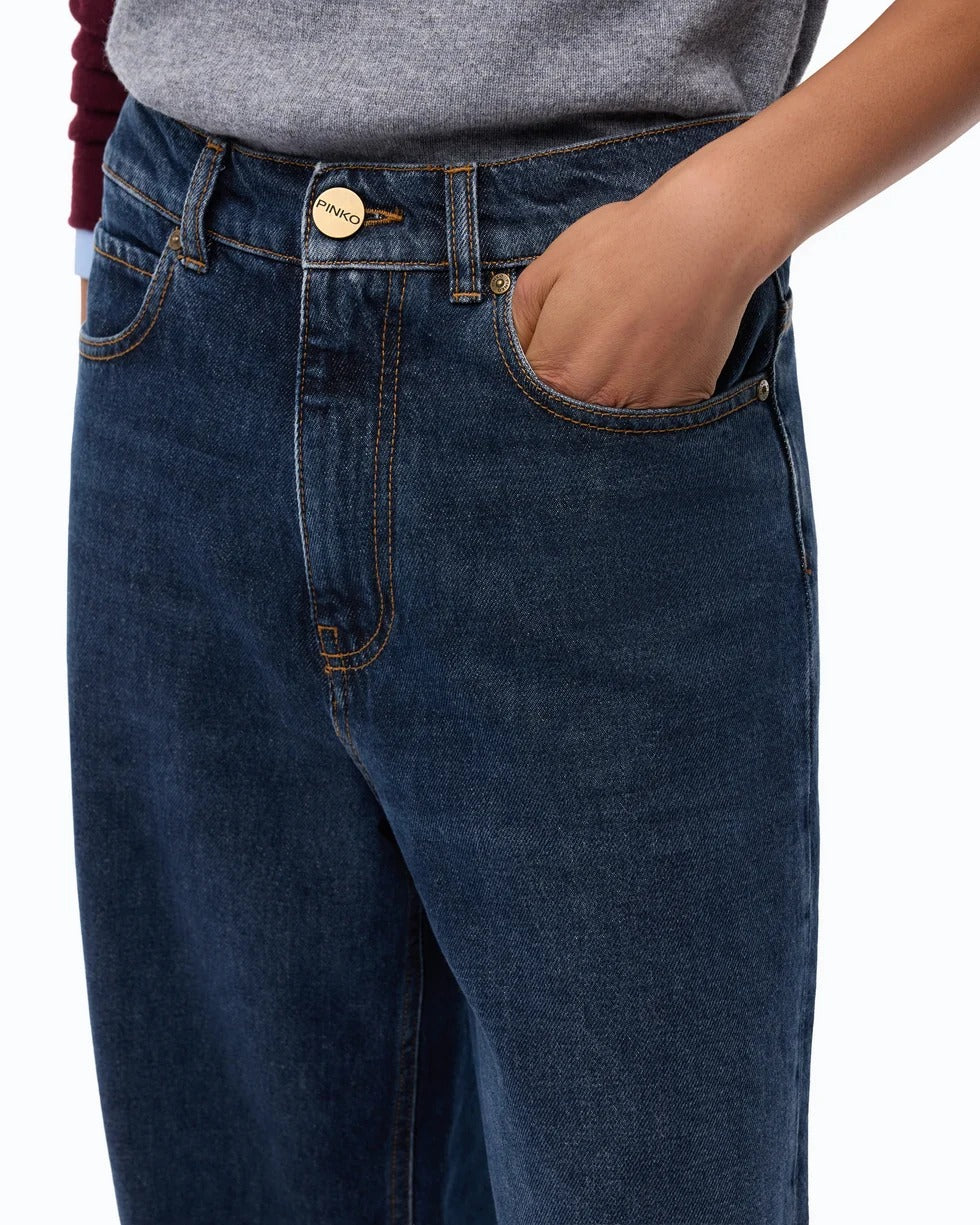 PINKO Jeans ESTELLE EGG-Dark Blu