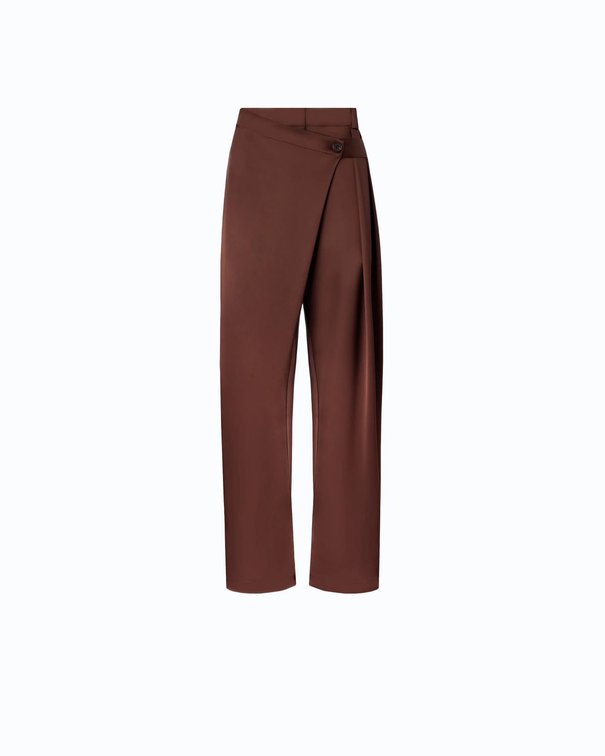 PINKO Pantalone Pesce Satin-Cioccolato