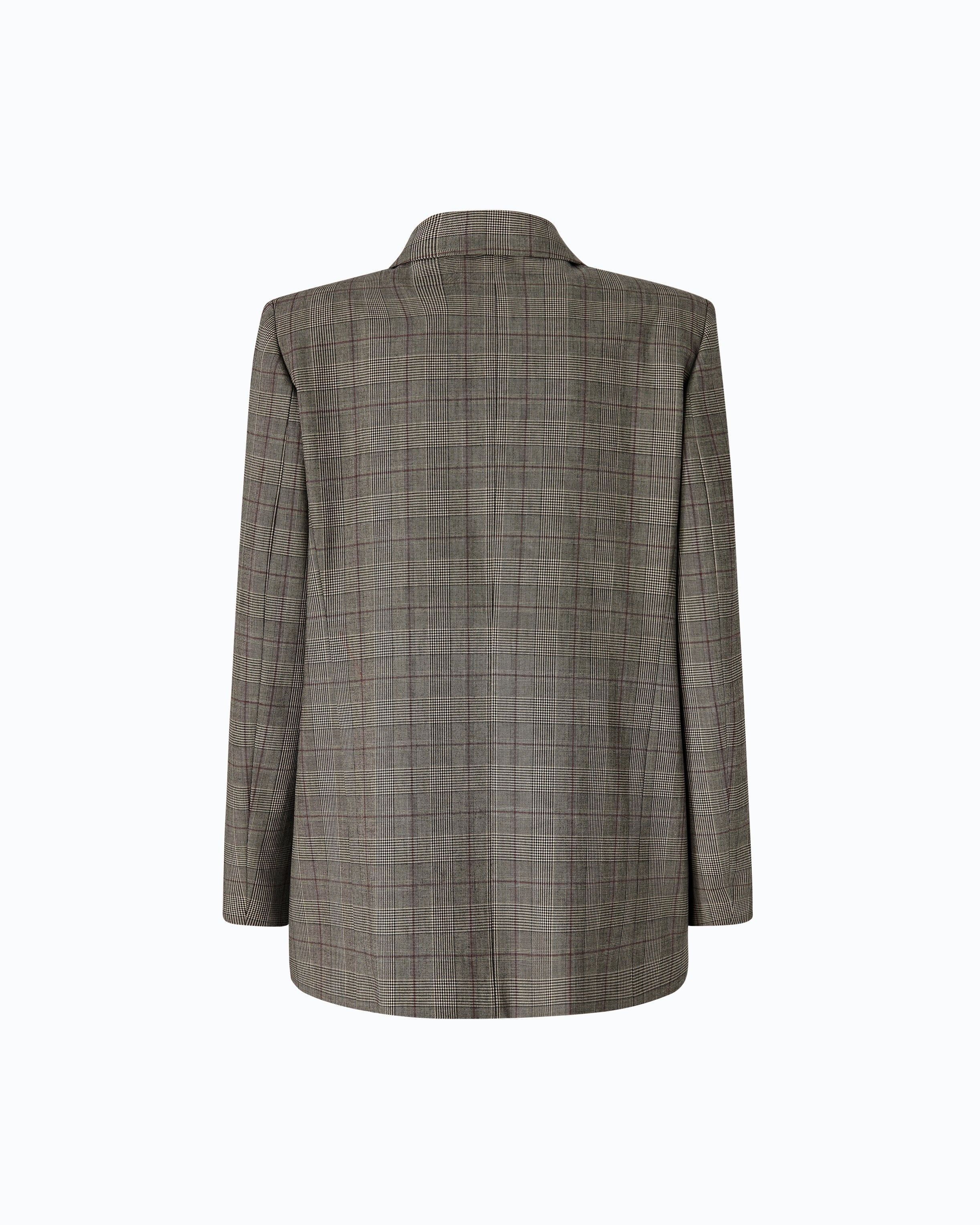 PINKO Giacca NEW GUINEA-Multicolor Beige/Bordeaux/Nero