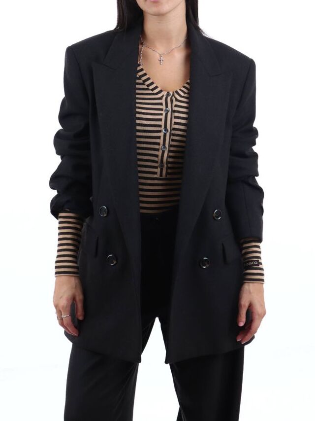 PINKO Giacca AMORA-Marrone Liquirizia