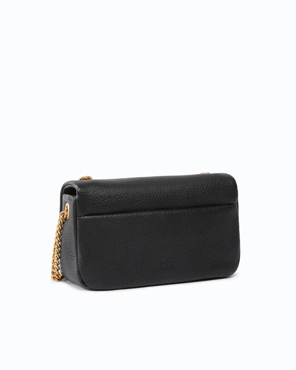 PINKO Borsa CLICK SOFT HORIZONTAL-Nero