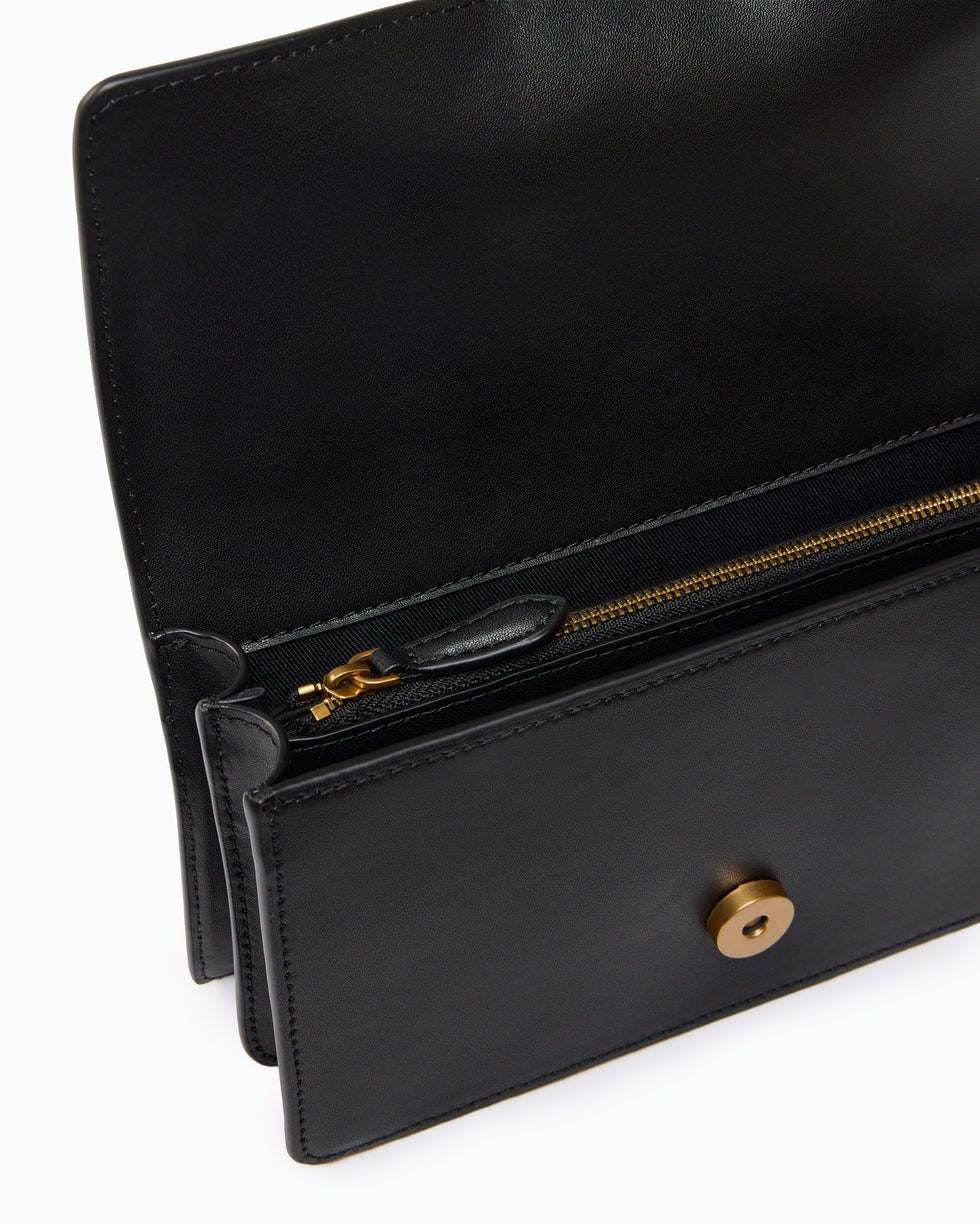 PINKO Borsa LOVE ONE MINI NEW BUCKLE-Nero