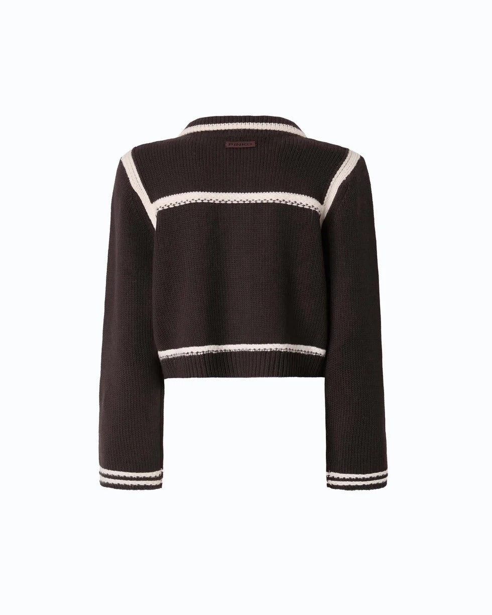 PINKO Giacca NEW SULCIS-Marrone/Bianco