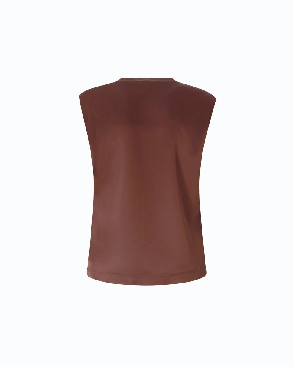 PINKO Blusa SMART-Cioccolato