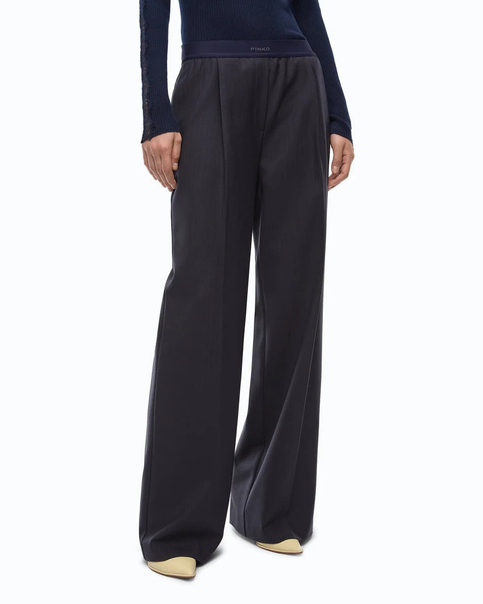 PINKO Pantalone PHAIUS-Blu Marino
