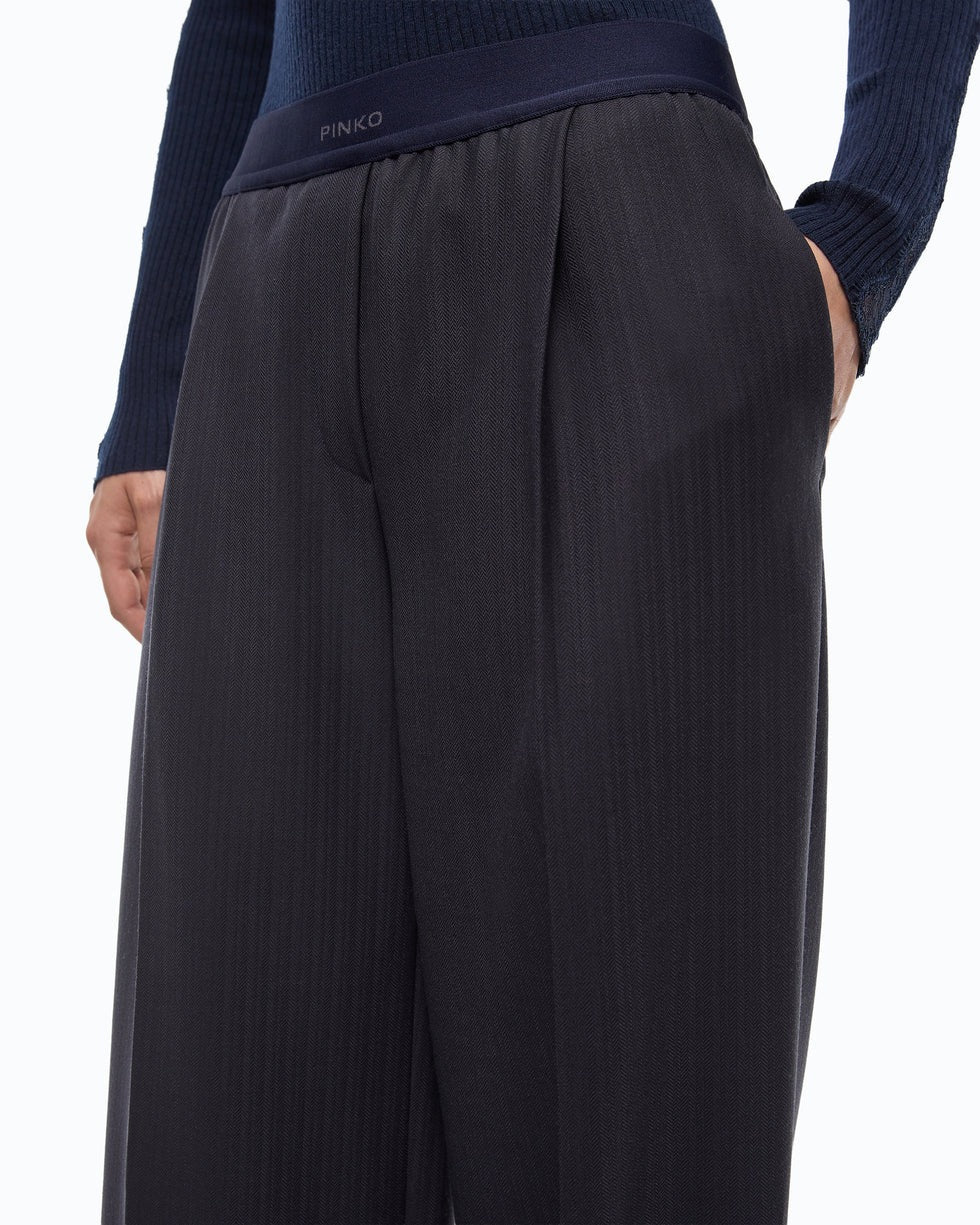 PINKO Pantalone PHAIUS-Blu Marino