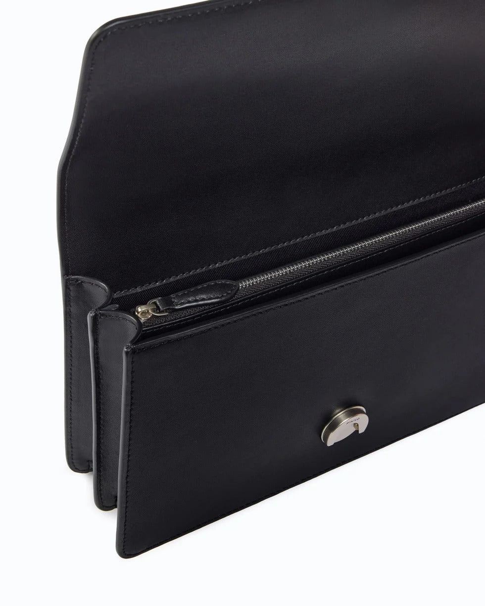 PINKO Borsa LOVE ONE CLASSIC-Nero/Silver