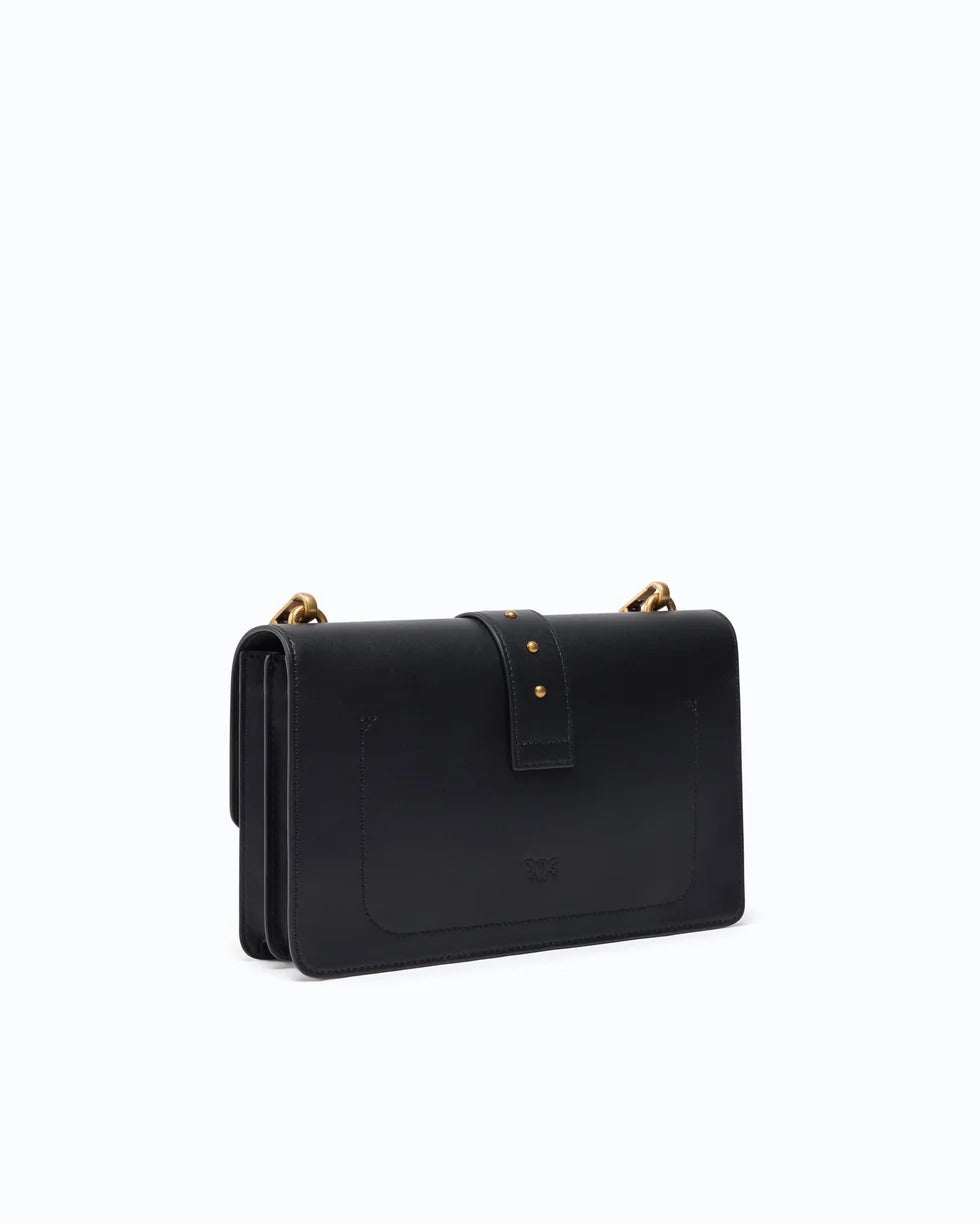 PINKO Borsa LOVE ONE CLASSIC-Nero/Gold