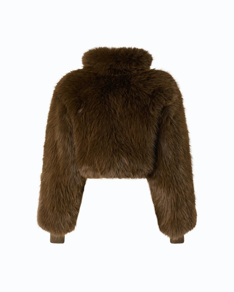 PINKO Bomber PRIMITIVO-Marrone