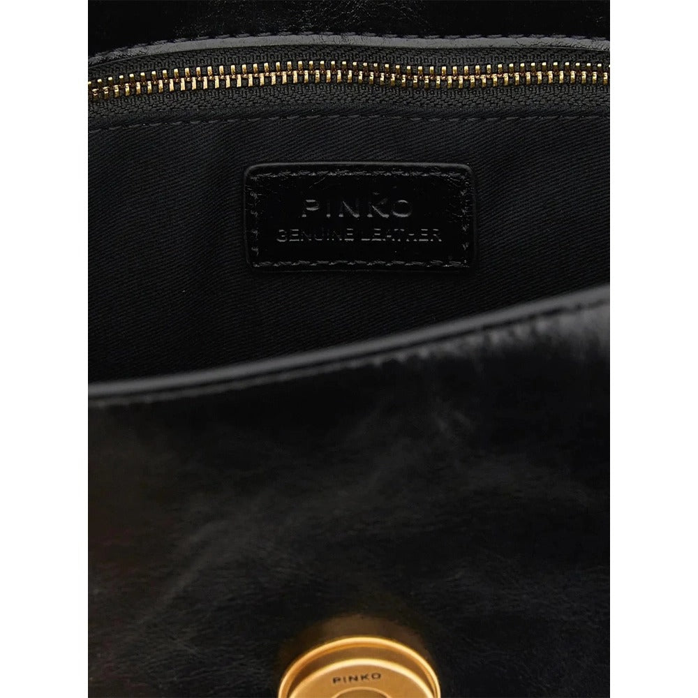 PINKO Borsa LOVE ONE MINI LIGHT-Nero