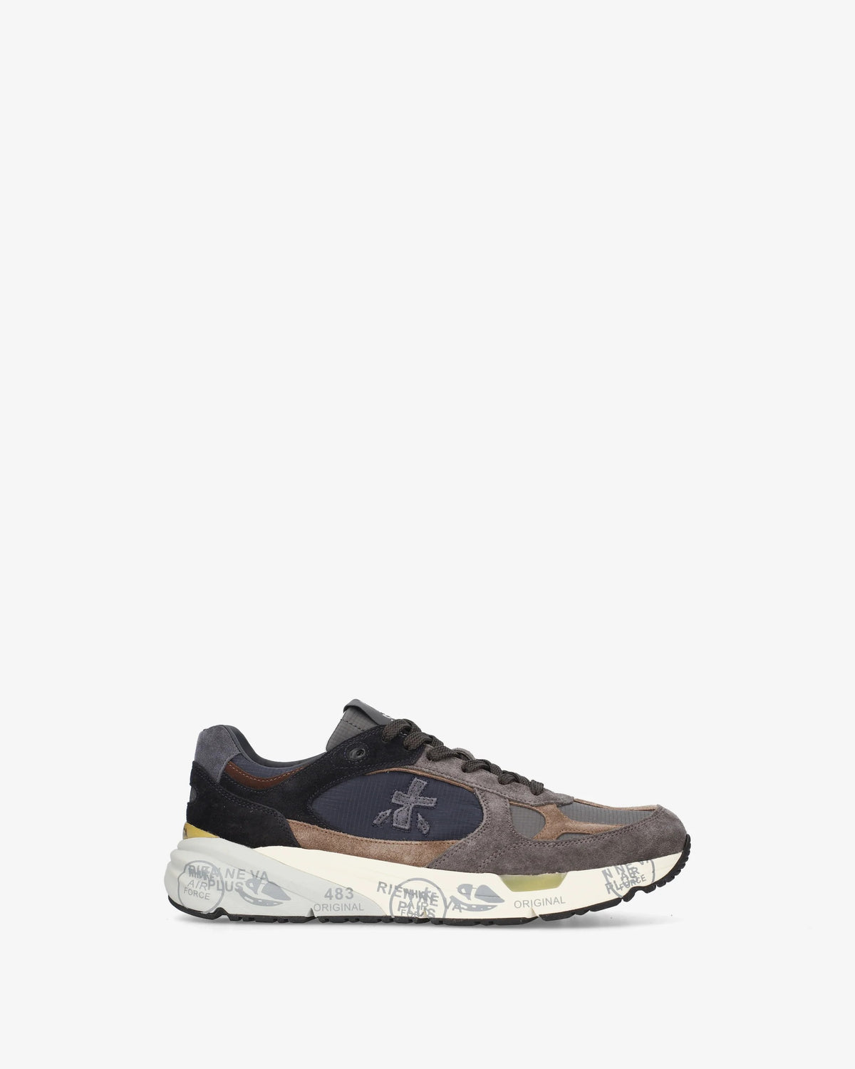 PREMIATA Sneaker Uomo Mase 25 8426-Grigio/Blu