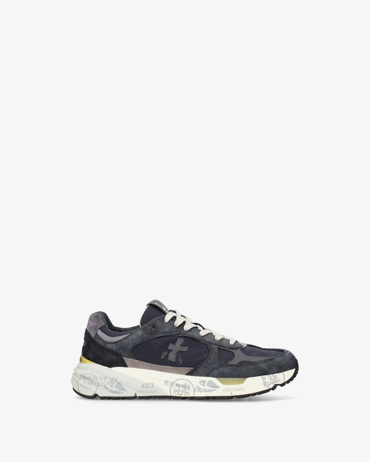 PREMIATA Sneaker Uomo Mase 25 8428-Blu/Grigio