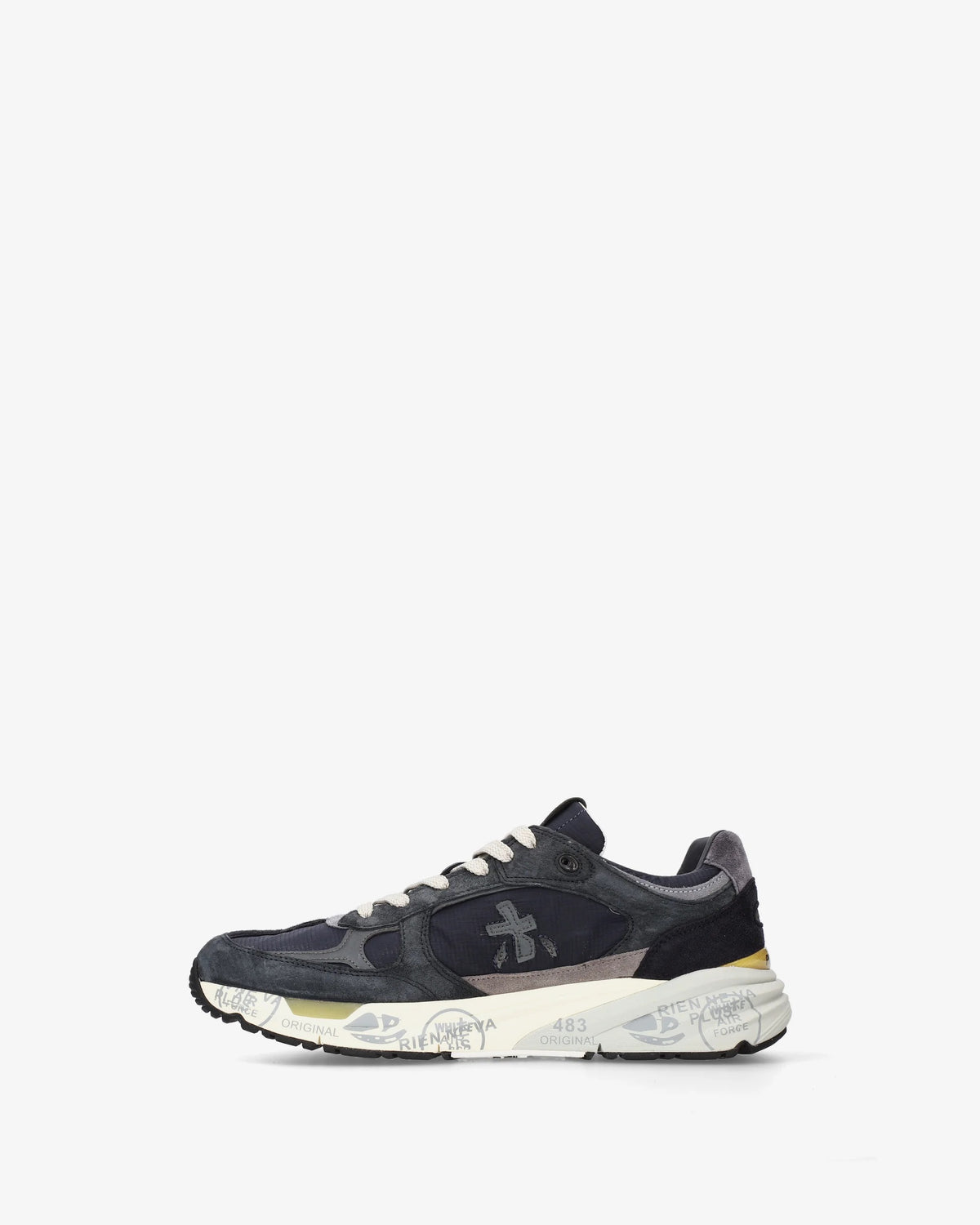 PREMIATA Sneaker Uomo Mase 25 8428-Blu/Grigio