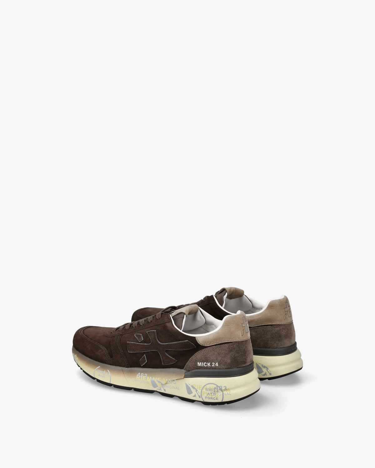 PREMIATA Sneaker Uomo MICK 7898-Marrone/Tortora