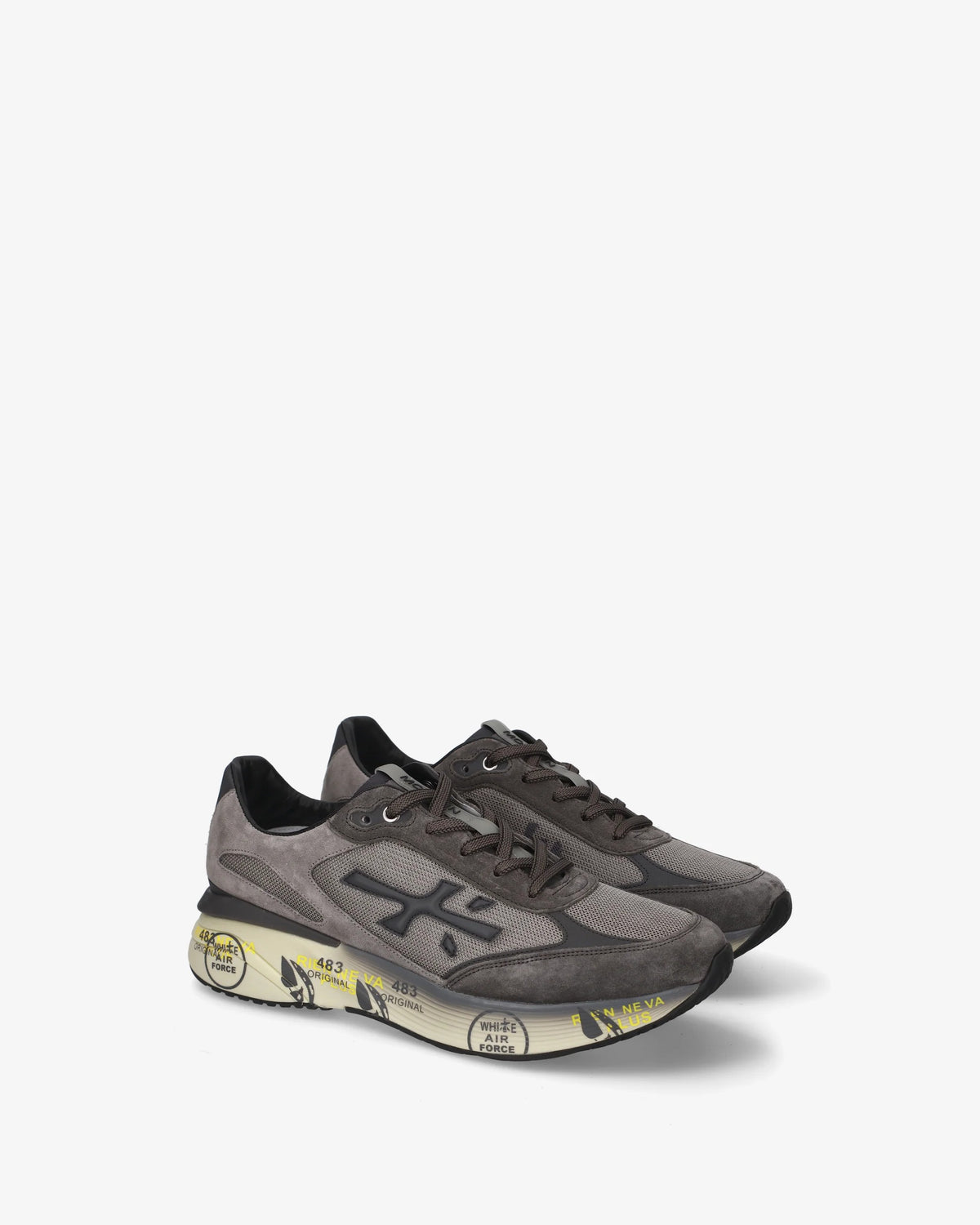 PREMIATA Sneaker Uomo Moerun 8540-Grigio/Nero